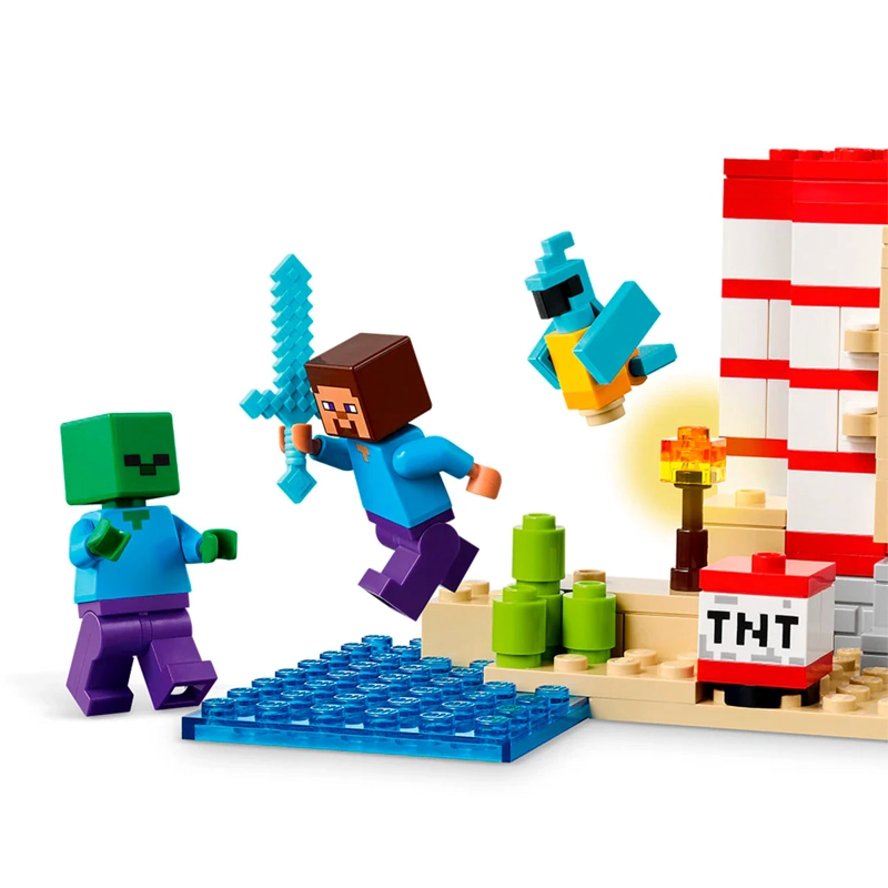 BLOQUES DE CONSTRUCCIÓN LEGO 21275 LA CASA-DINAMITA DE LA JUNGLA - 2