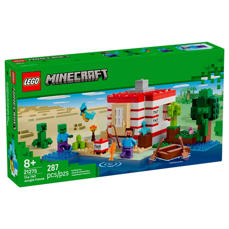 BLOQUES DE CONSTRUCCIÓN LEGO 21275 LA CASA-DINAMITA DE LA JUNGLA - 4
