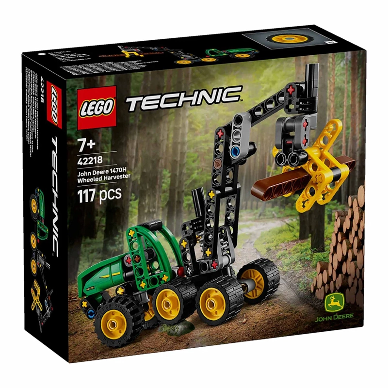 BLOQUES DE CONSTRUCCIÓN LEGO 42218 COSECHADORA CON RUEDAS JOHN DEERE 1470H - 4