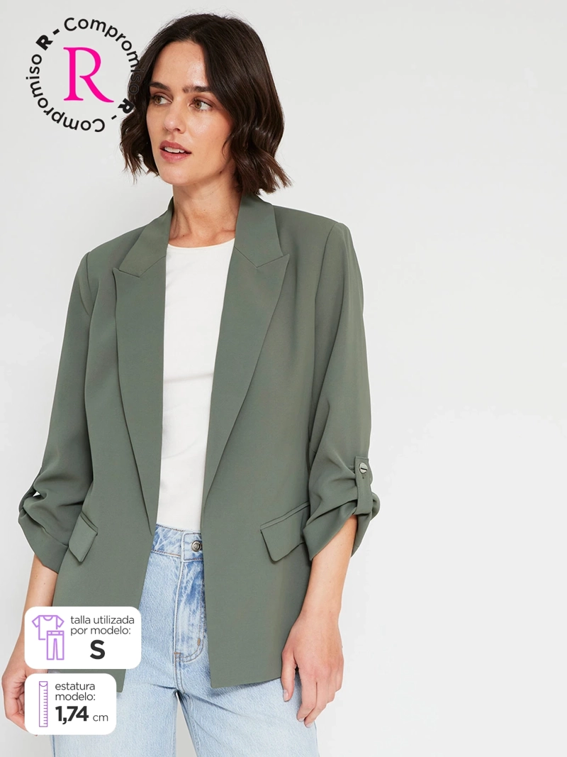 BLAZER MUJER MARQUIS FLUIDO - 1