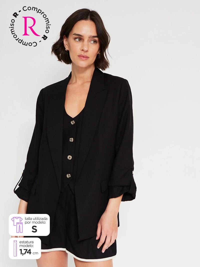 BLAZER MUJER MARQUIS LINO - 1