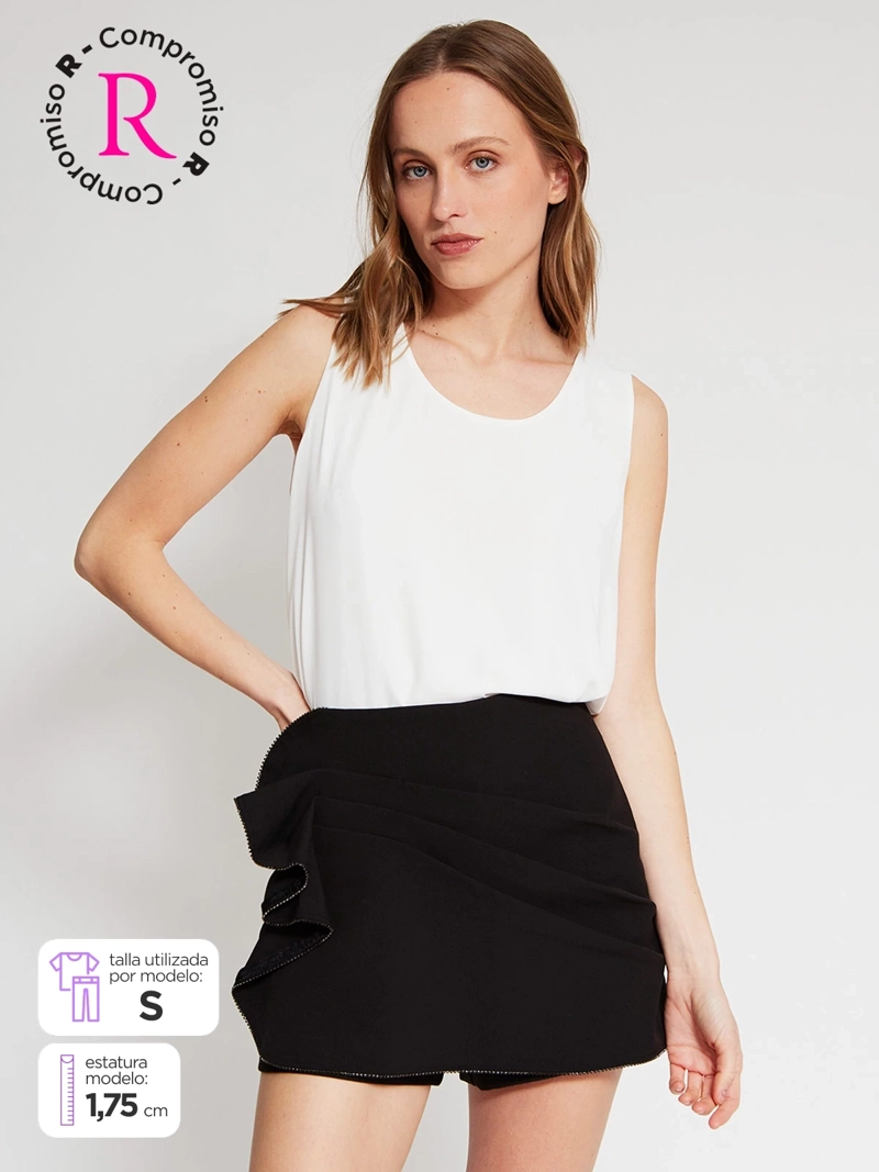 BLUSA MUJER MARQUIS SIN MANGAS