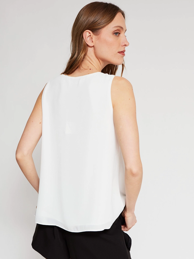 BLUSA MUJER MARQUIS SIN MANGAS - 2