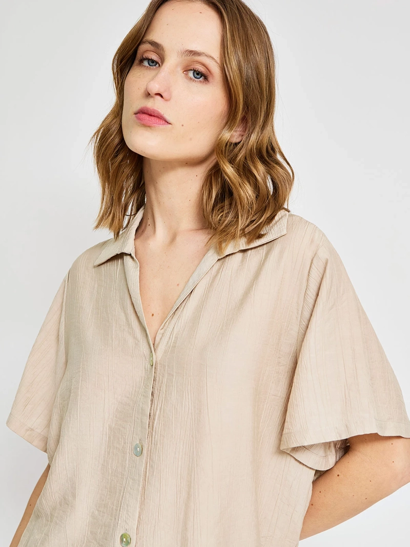 BLUSA MUJER MARQUIS MANGA CORTA - 3