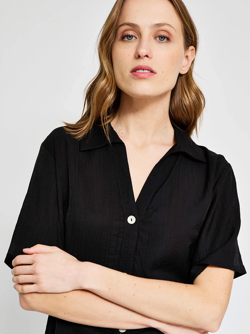 BLUSA MUJER MARQUIS MANGA CORTA - 3