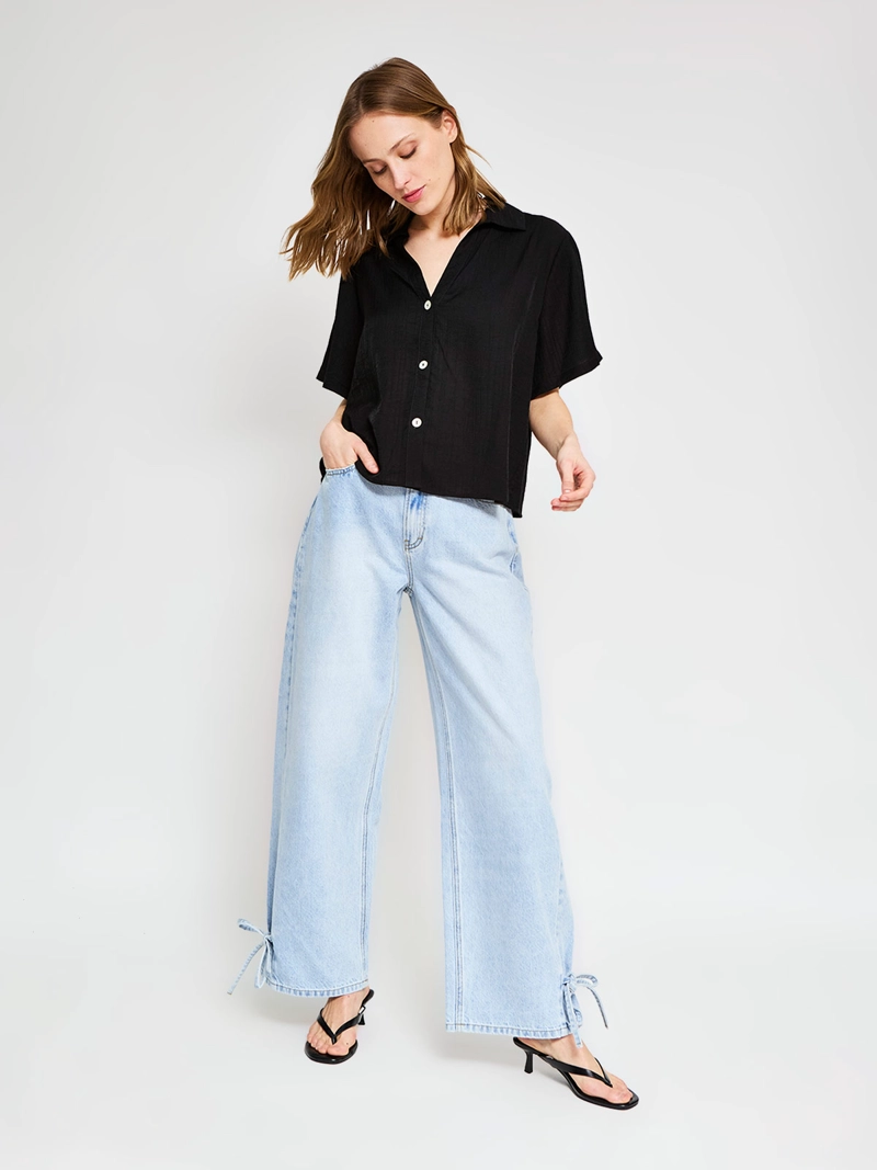 BLUSA MUJER MARQUIS MANGA CORTA - 4