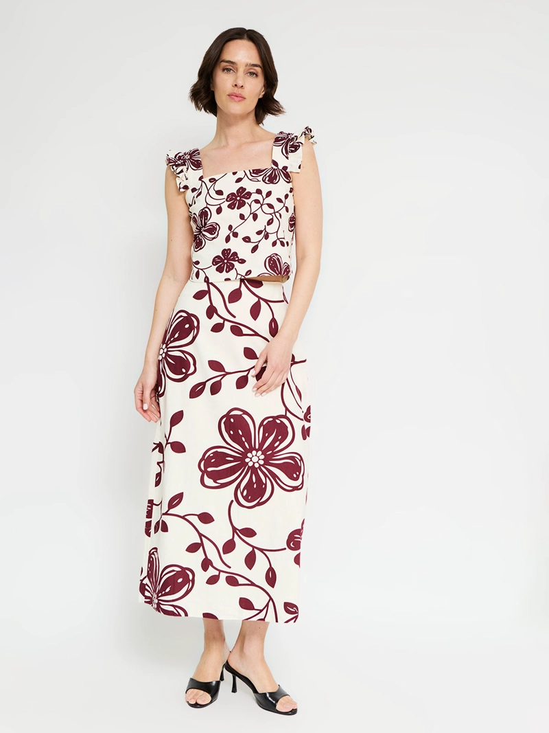 BLUSA MUJER MARQUIS LINO FLORAL - 5