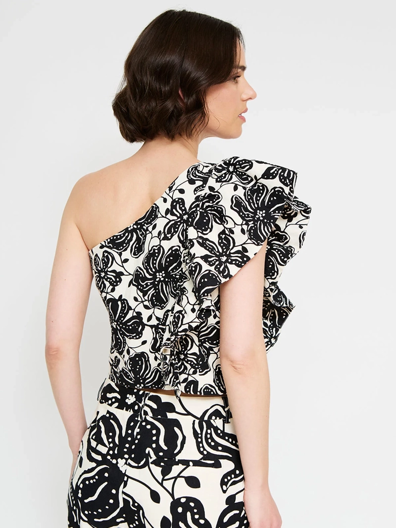 BLUSA MUJER MARQUIS LINO ESTAMPADA - 2