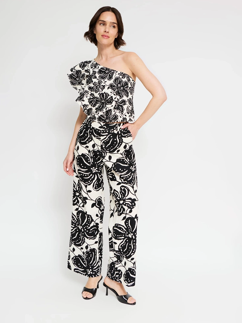 BLUSA MUJER MARQUIS LINO ESTAMPADA - 4