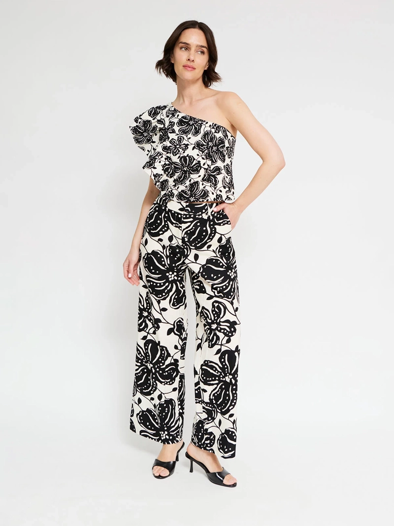 BLUSA MUJER MARQUIS LINO ESTAMPADA - 4