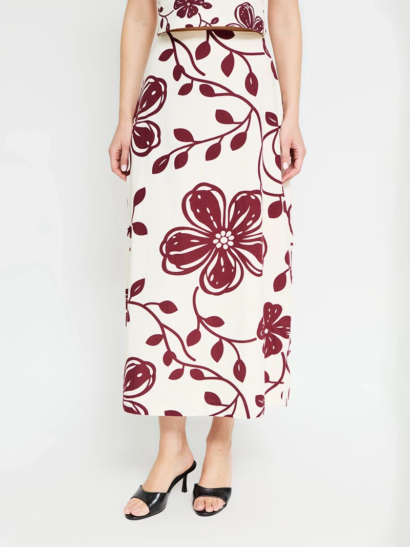 FALDA MUJER MARQUIS LINO ESTAMPADA - 2
