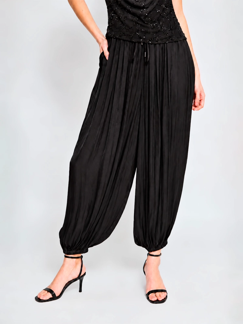 PANTALÓN MUJER MARQUIS BOMBACHO SATINADO - 3