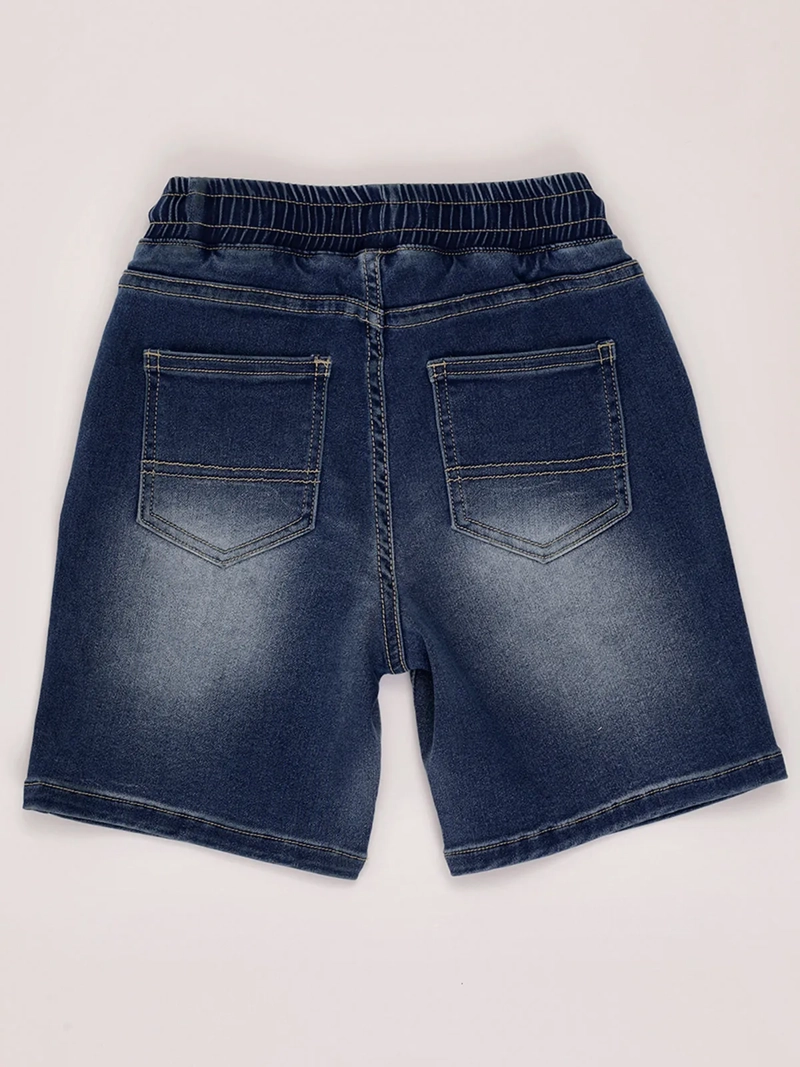 SHORT NIÑO HARVEST ALGODÓN DENIM - 2