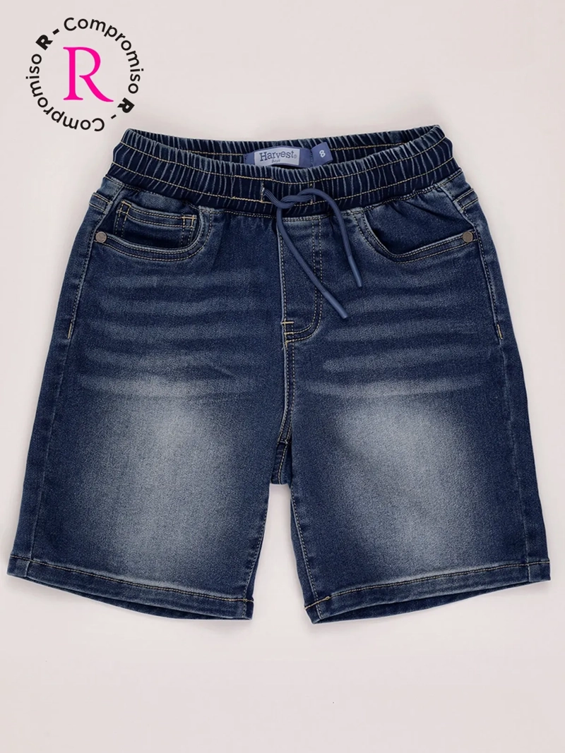 SHORT NIÑO HARVEST ALGODÓN DENIM