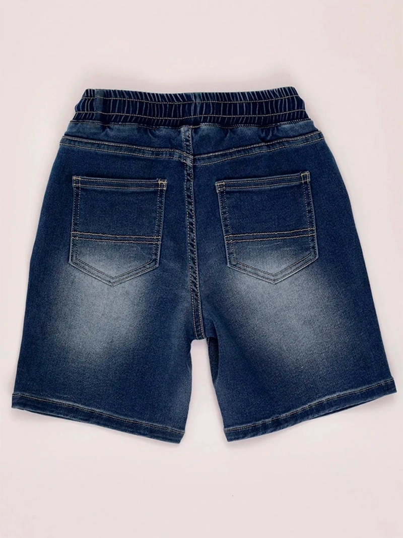 SHORT NIÑO HARVEST ALGODÓN DENIM - 4