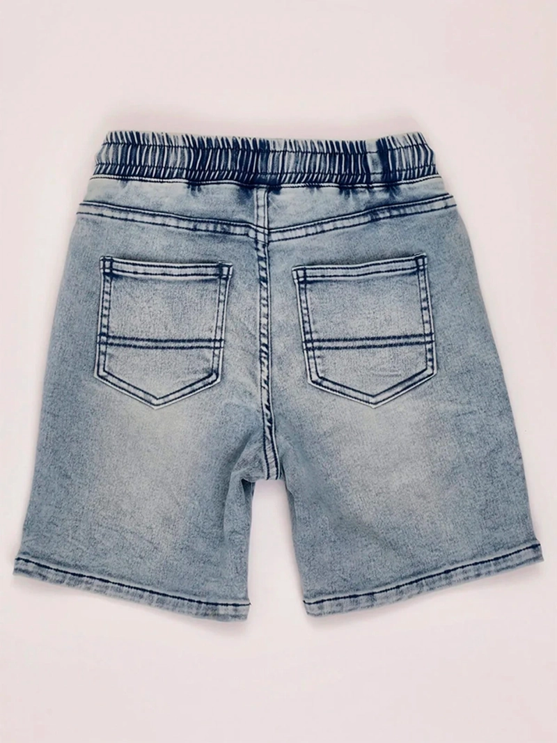 SHORT NIÑO HARVEST ALGODÓN DENIM - 4