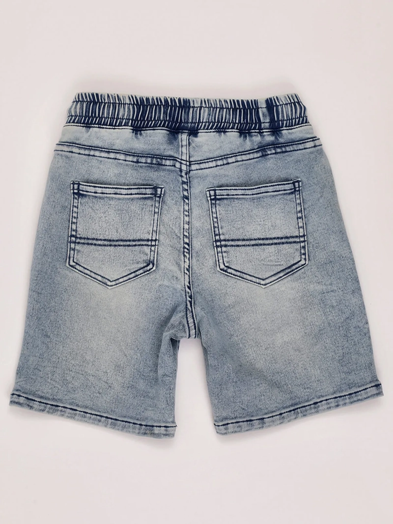 SHORT NIÑO HARVEST ALGODÓN DENIM - 2