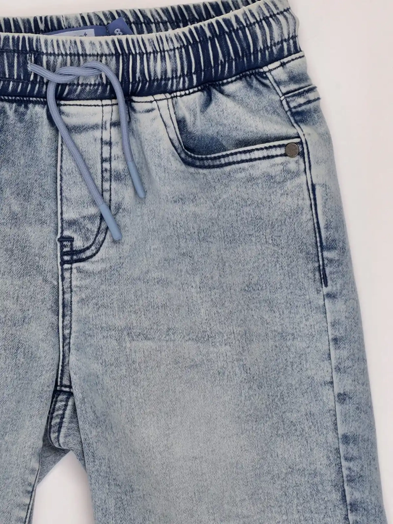 SHORT NIÑO HARVEST ALGODÓN DENIM - 3