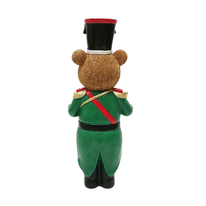ADORNO NAVIDEÑO RIPLEY HOME TEDDY OSO CASCANUECES TAMBOR  - 3