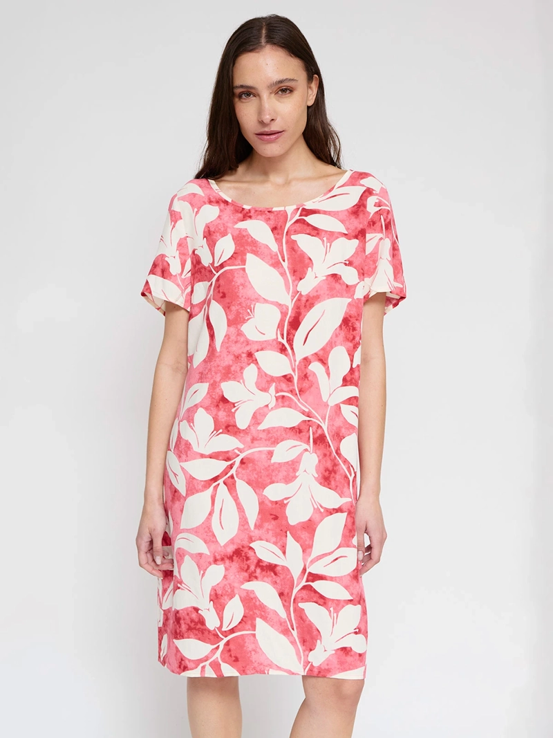 VESTIDO MUJER AZIZ CORTO ESTAMPADO - 2