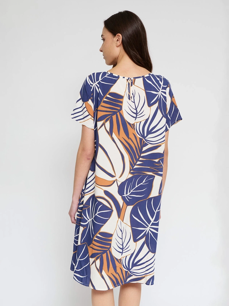 VESTIDO MUJER AZIZ CORTO ESTAMPADO - 3