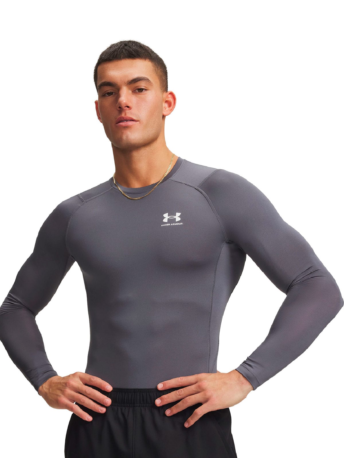 POLERA PRIMERA CAPA HOMBRE UNDER ARMOUR MANGA LARGA - 1