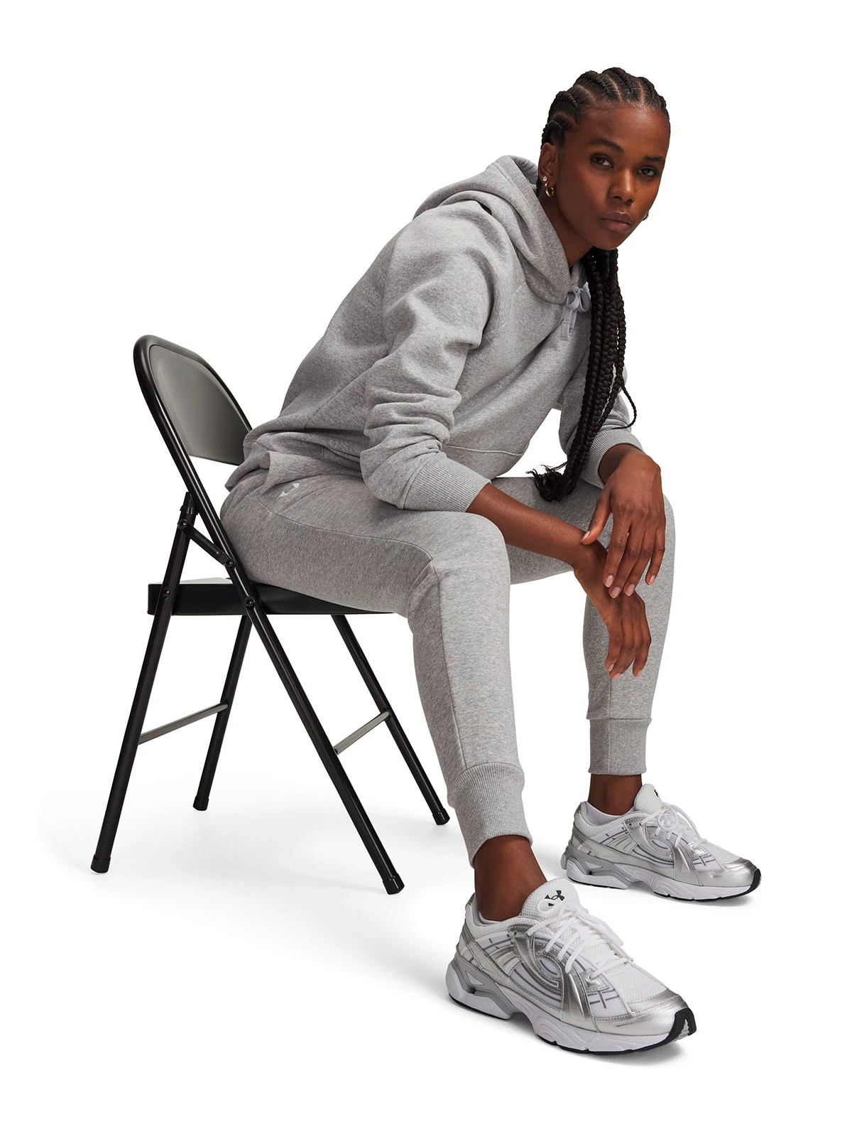 PANTALÓN BUZO MUJER UNDER ARMOUR FLEECE JOGGER  - 5