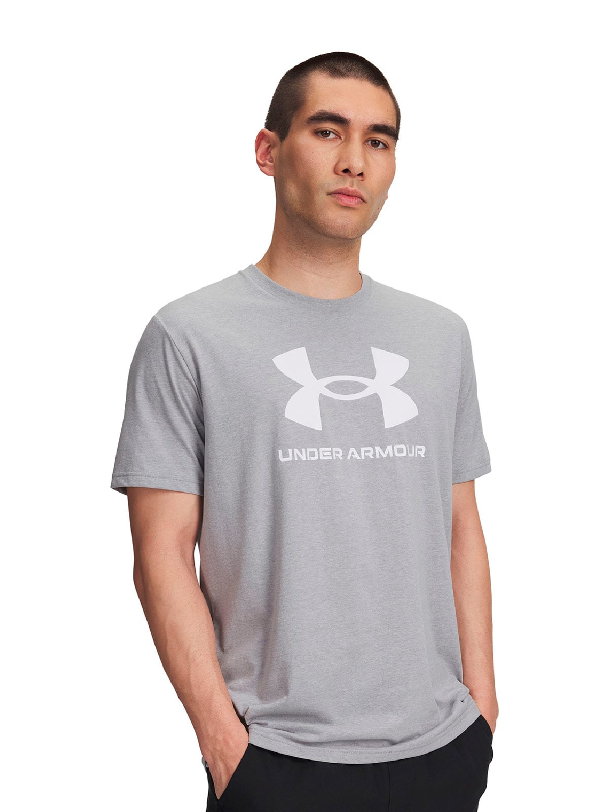 POLERA HOMBRE UNDER ARMOUR LOGO - 1