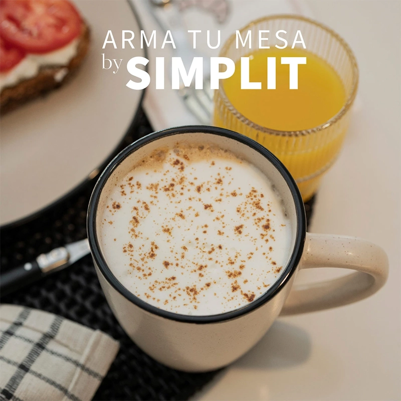 JUEGO DE LOZA SIMPLIT OPORTO 30 CERÁMICA 30 PIEZAS - 8