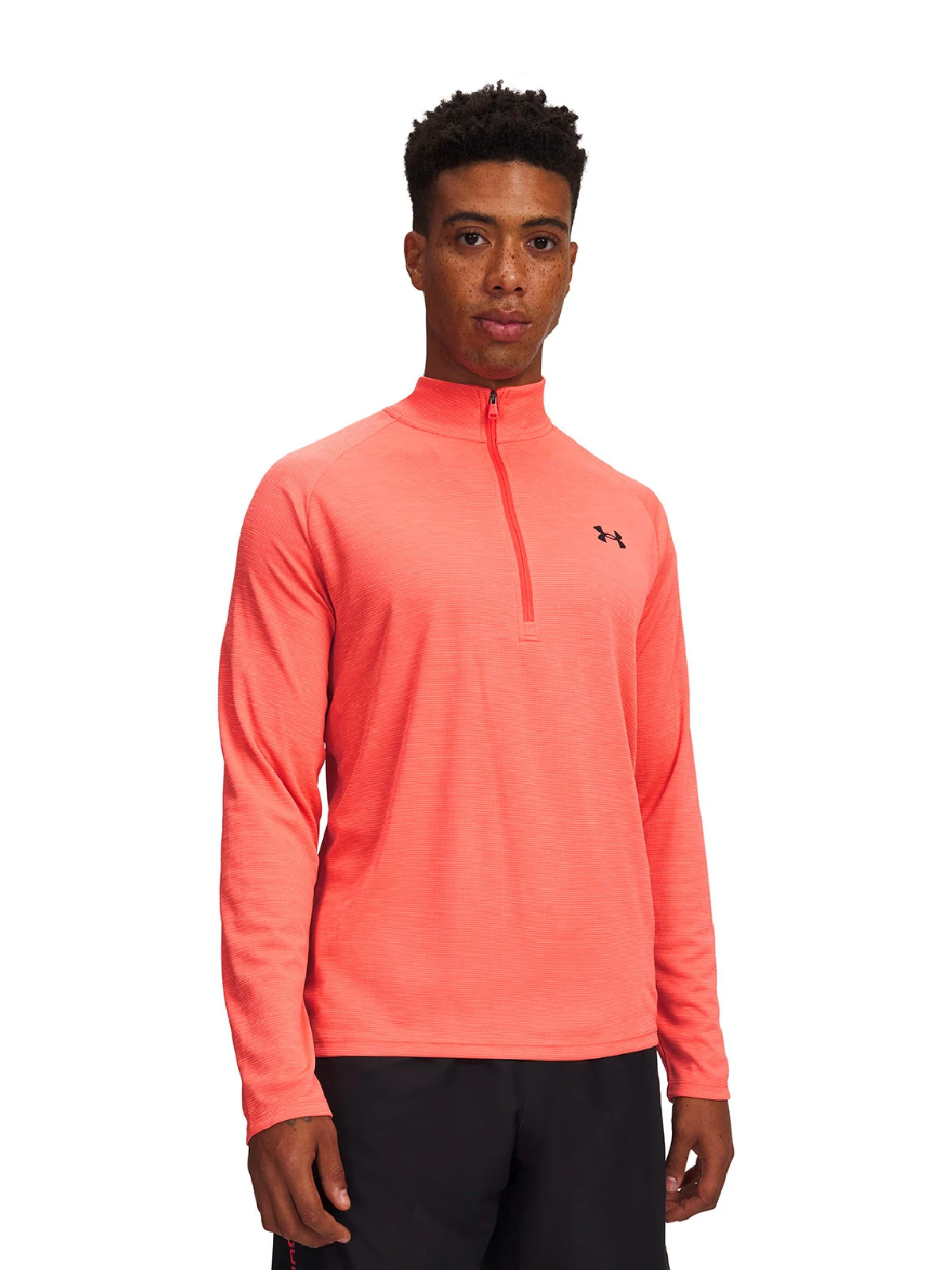 POLERÓN HOMBRE UNDER ARMOUR TEXTURED 1/2 ZIP - 1