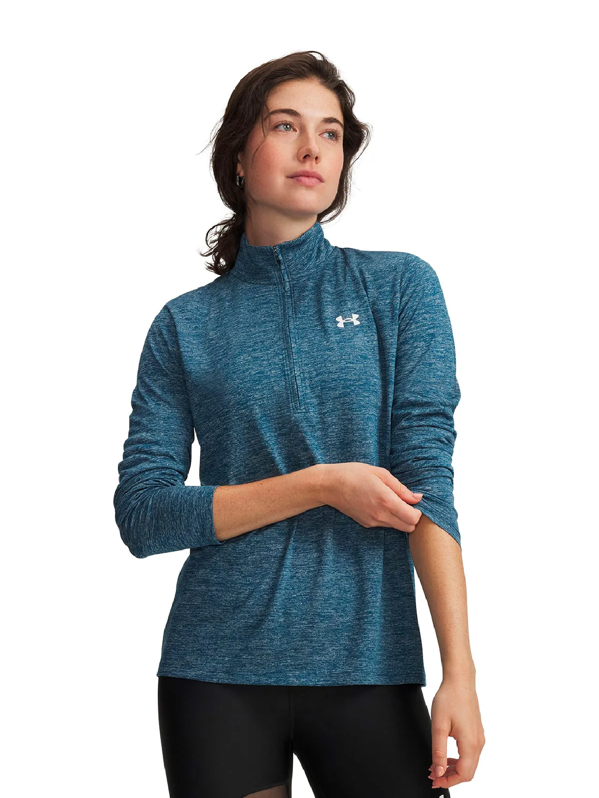 POLERÓN MUJER UNDER ARMOUR 1/2 ZIP TWIST - 1