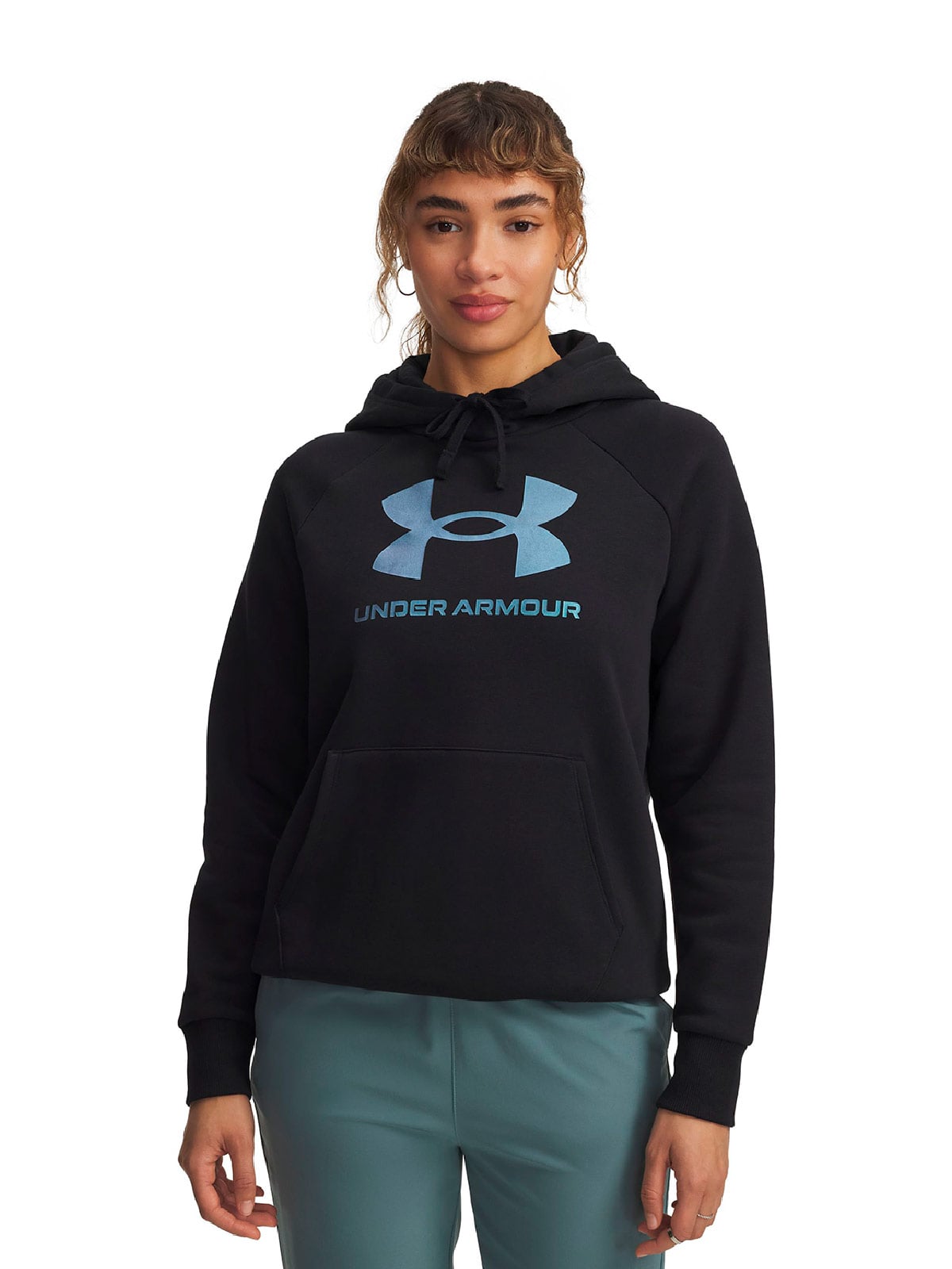 POLERÓN MUJER UNDER ARMOUR CANGURO SHIMMER - 1