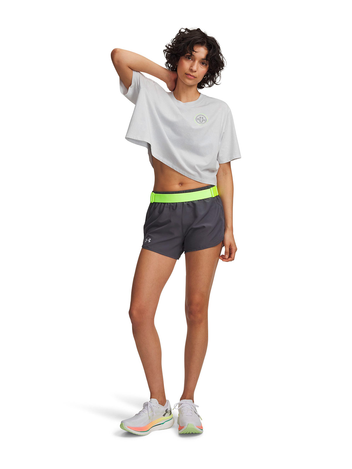 SHORT MUJER UNDER ARMOUR FLY BY 3" - 5