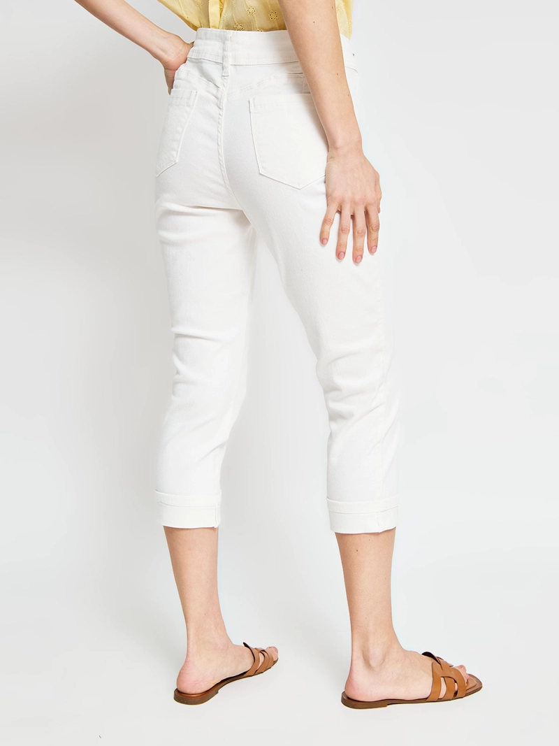 PANTALÓN MUJER AZIZ ALGODÓN CAPRI - 3