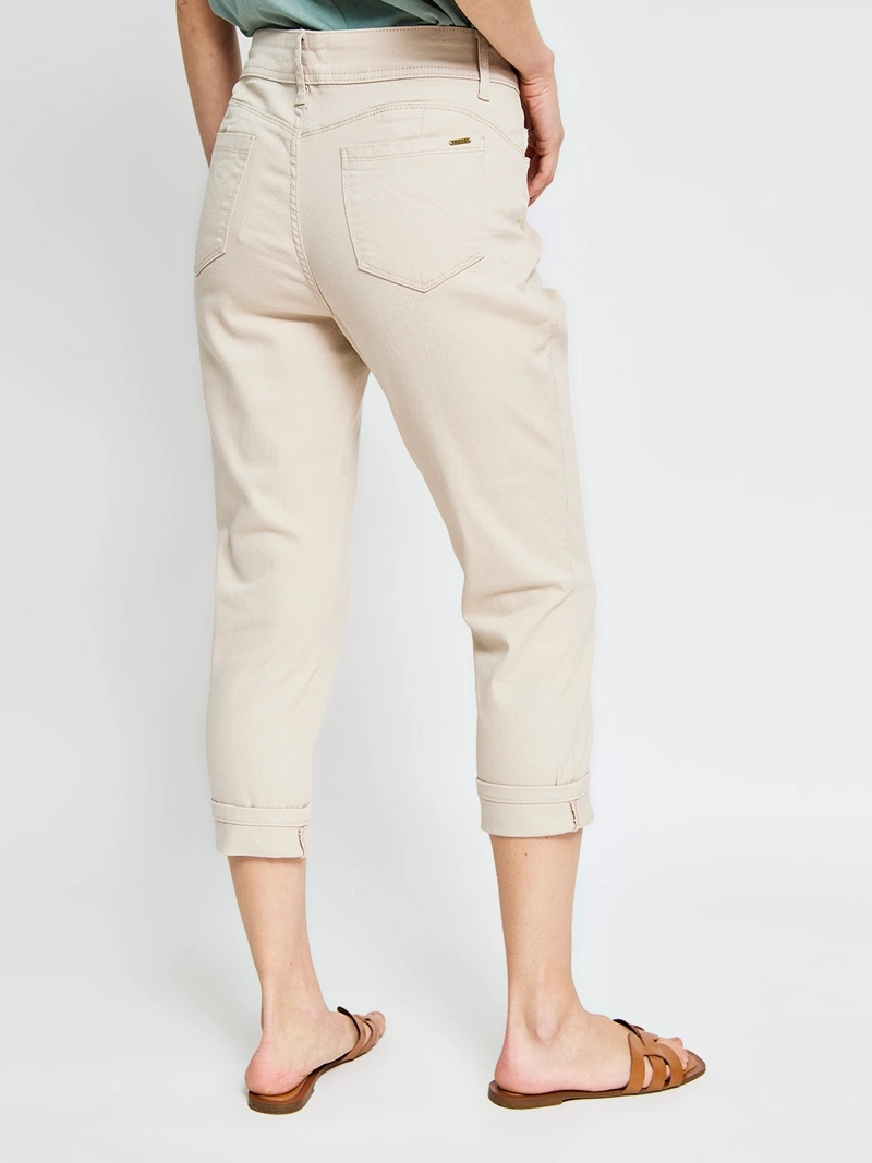PANTALÓN MUJER AZIZ ALGODÓN CAPRI - 3