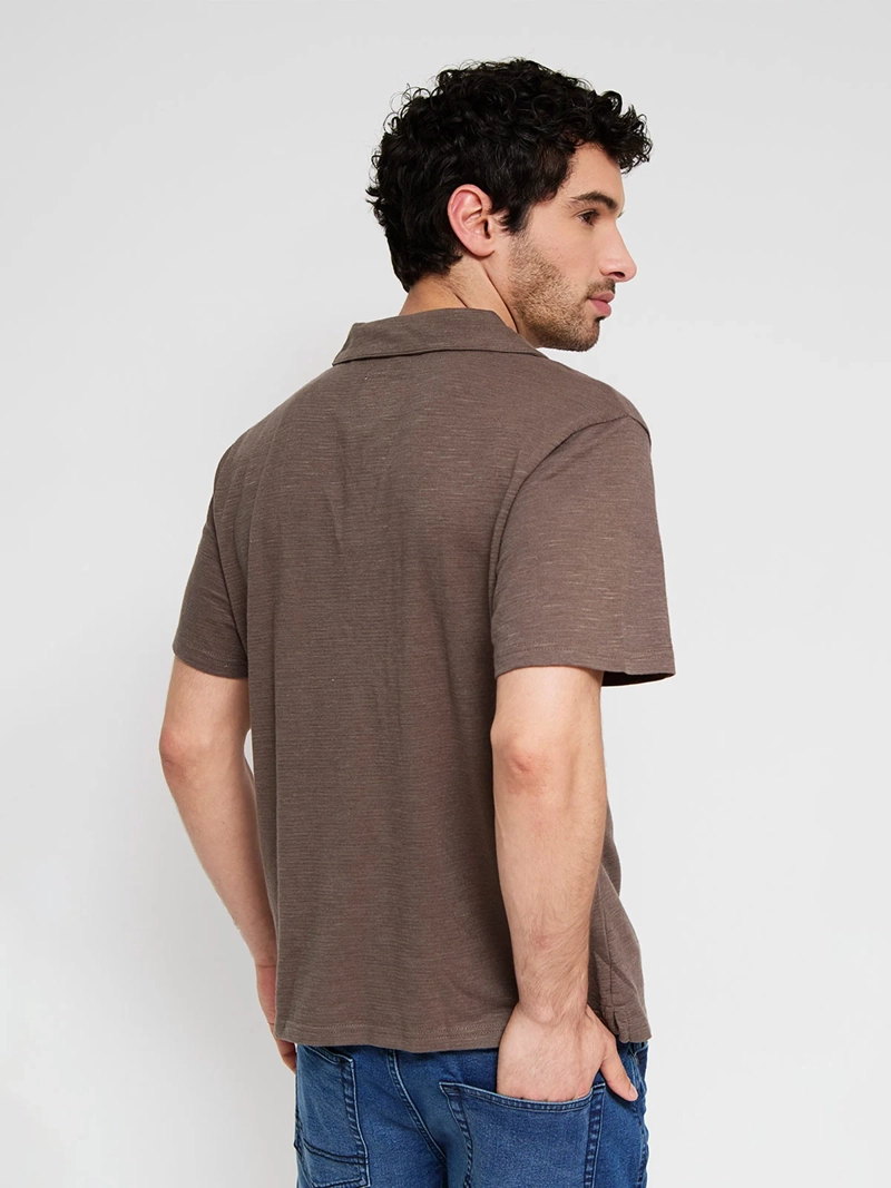 POLERA HOMBRE BARBADOS CUELLO POLO MANGA CORTA - 2
