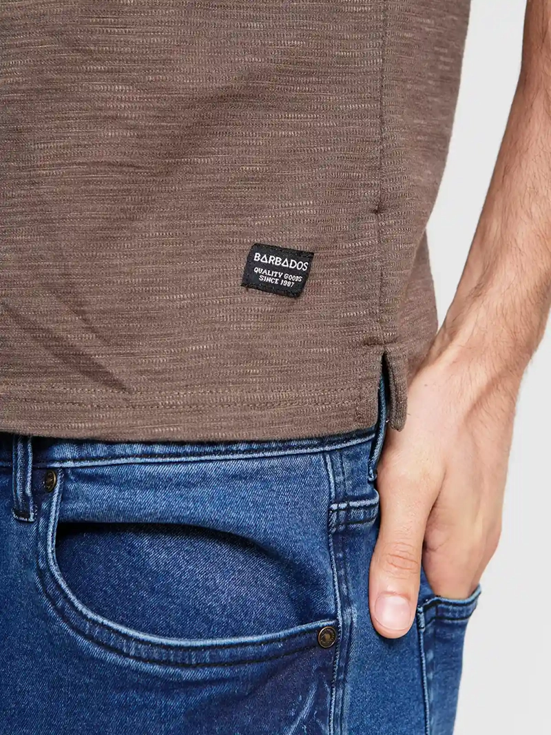POLERA HOMBRE BARBADOS CUELLO POLO MANGA CORTA - 3
