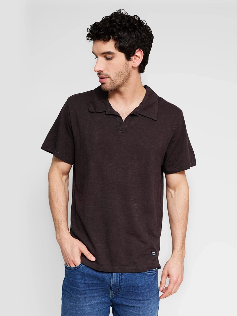 POLERA HOMBRE BARBADOS CUELLO POLO MANGA CORTA