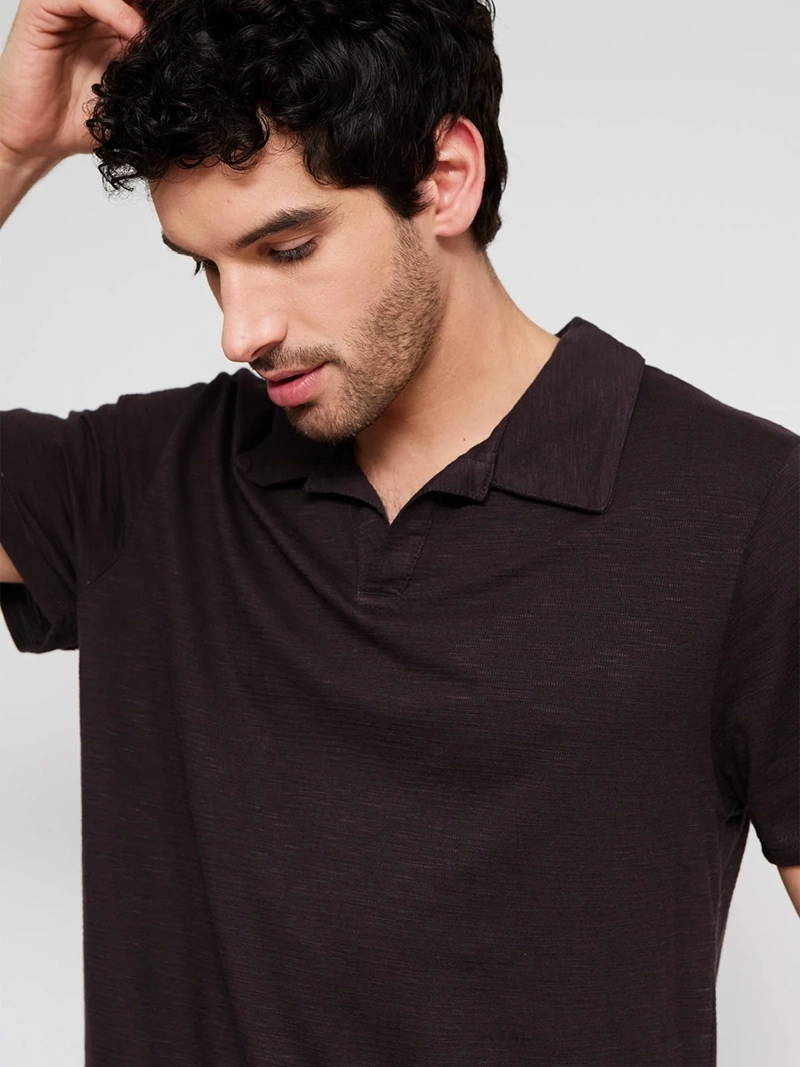 POLERA HOMBRE BARBADOS CUELLO POLO MANGA CORTA - 3