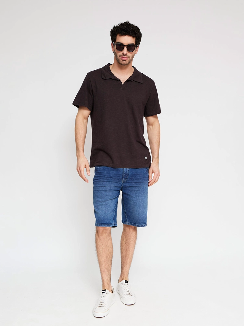 POLERA HOMBRE BARBADOS CUELLO POLO MANGA CORTA - 4