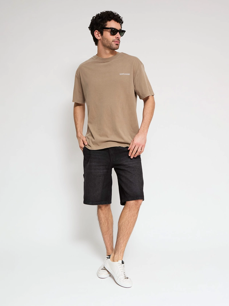 POLERA HOMBRE BARBADOS ALGODÓN OVERSIZE ESTAMPADA - 4