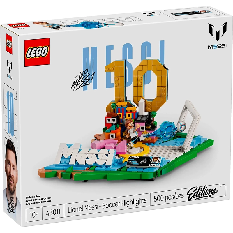 BLOQUES DE CONSTRUCCIÓN LEGO 43011 LIONEL MESSI: FENÓMENOS DEL FUTBOL - 1