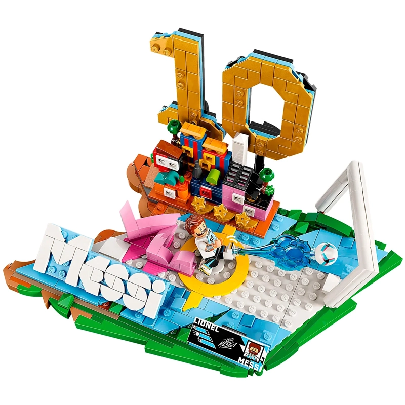 BLOQUES DE CONSTRUCCIÓN LEGO 43011 LIONEL MESSI: FENÓMENOS DEL FUTBOL - 3