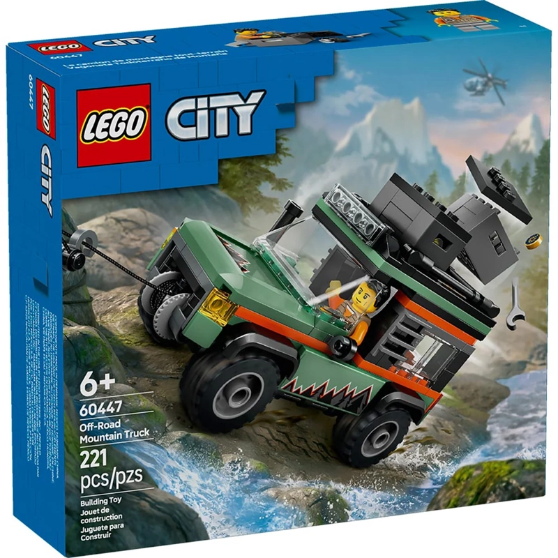 BLOQUES DE CONSTRUCCIÓN LEGO 60447 TODO TERRENO 4X4 DE MONTAÑA - 2