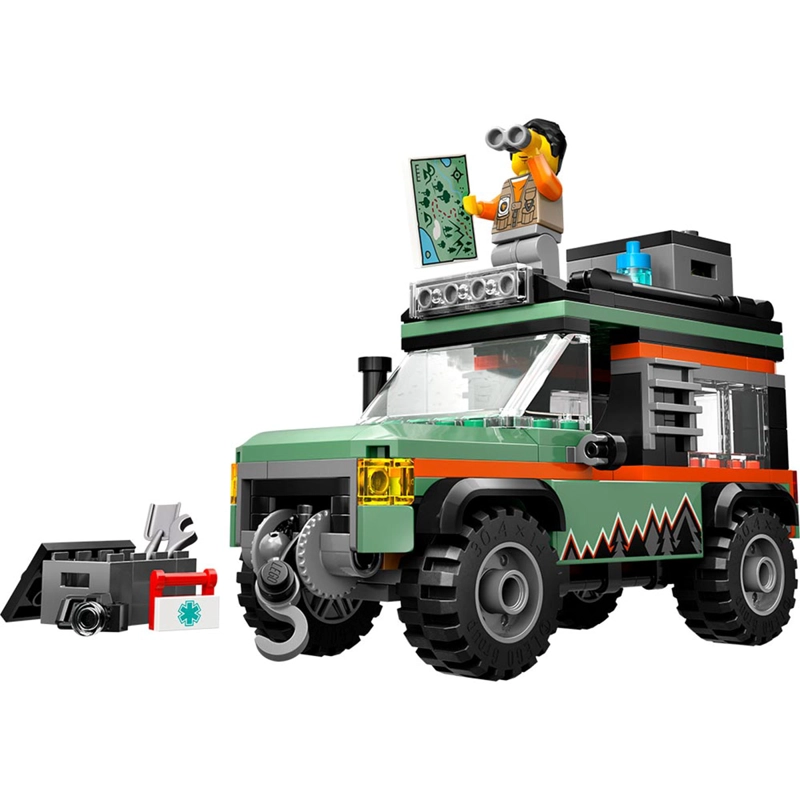 BLOQUES DE CONSTRUCCIÓN LEGO 60447 TODO TERRENO 4X4 DE MONTAÑA - 3