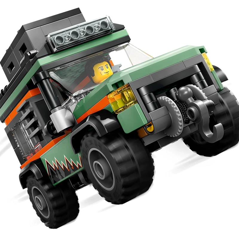 BLOQUES DE CONSTRUCCIÓN LEGO 60447 TODO TERRENO 4X4 DE MONTAÑA - 4