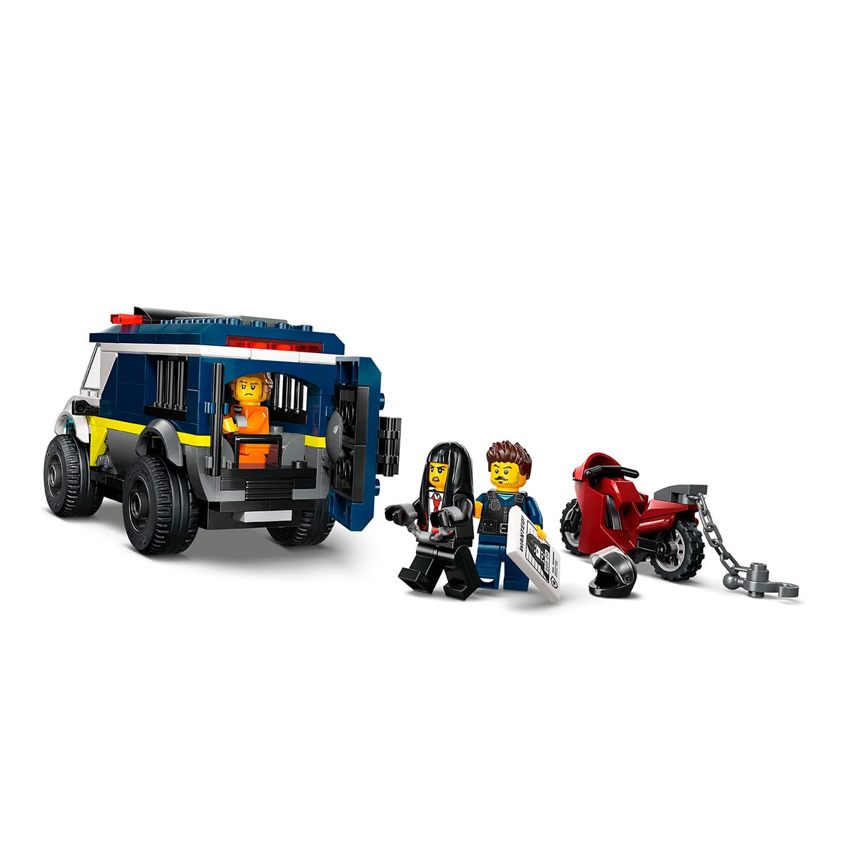 BLOQUES DE CONSTRUCCIÓN LEGO 60479 CAMIONETA DE TRANSPORTE PENITENCIARIO DE POLICÍA - 3