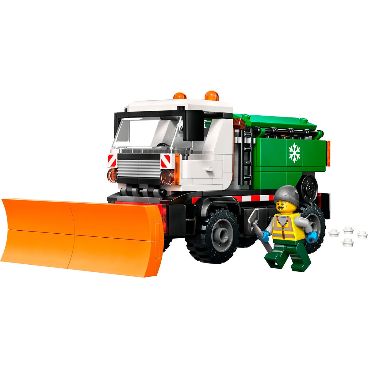 BLOQUES DE CONSTRUCCIÓN LEGO 60490 CAMIÓN QUITANIEVES - 1
