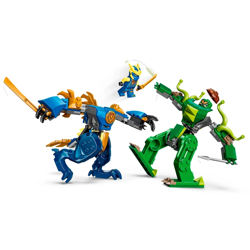 BLOQUES DE CONSTRUCCIÓN LEGO 71853 COMBATE DEL MECA-DRAGÓN DE JAY - 3