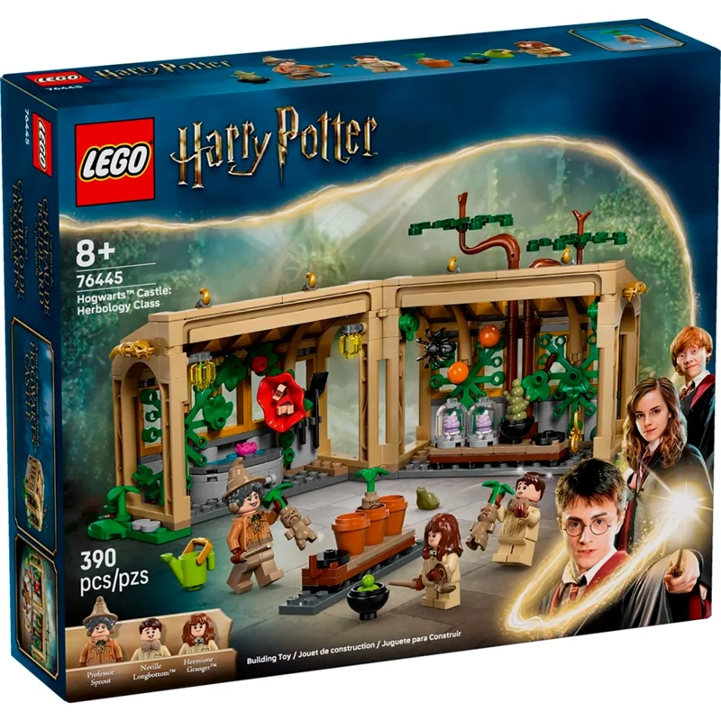 BLOQUES DE CONSTRUCCIÓN LEGO 76445 CASTILLO DE HOGWARTS™: CLASE DE HERBOLOGÍA - 4